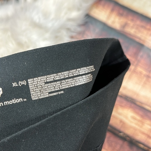 all in motion Girls Black Leggings Pants - Picture 5 of 5